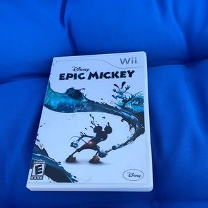 Wii Nintendo Epic Mickey Rated Everyone Made In The USA/ 2006 Rare Vintage